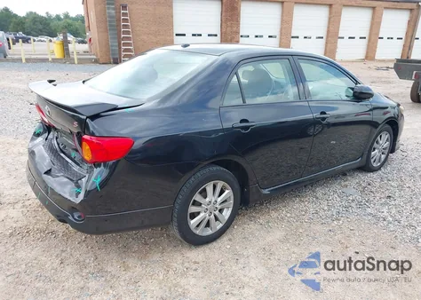2009 Toyota Corolla S from USA, damaged, VIN 2T1BU40E19C038730